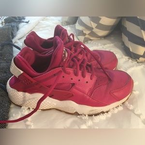 Pink Nikes Huarache